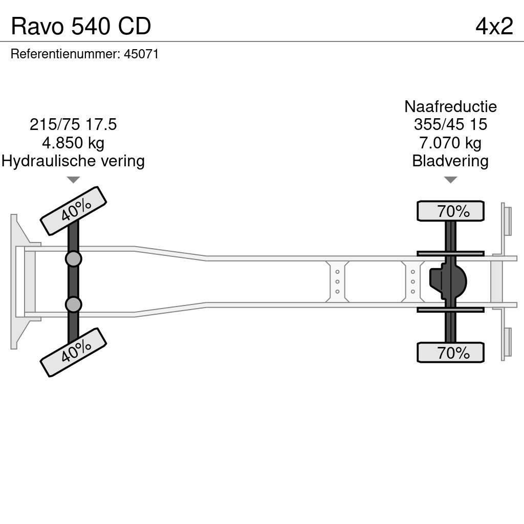 Ravo 540 CD Φορτηγά σκούπες