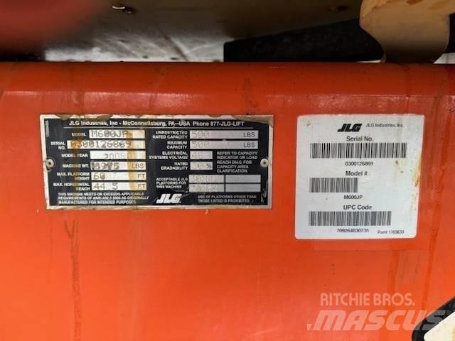 JLG M 600 JP Ανυψωτήρες με αρθρωτό βραχίονα