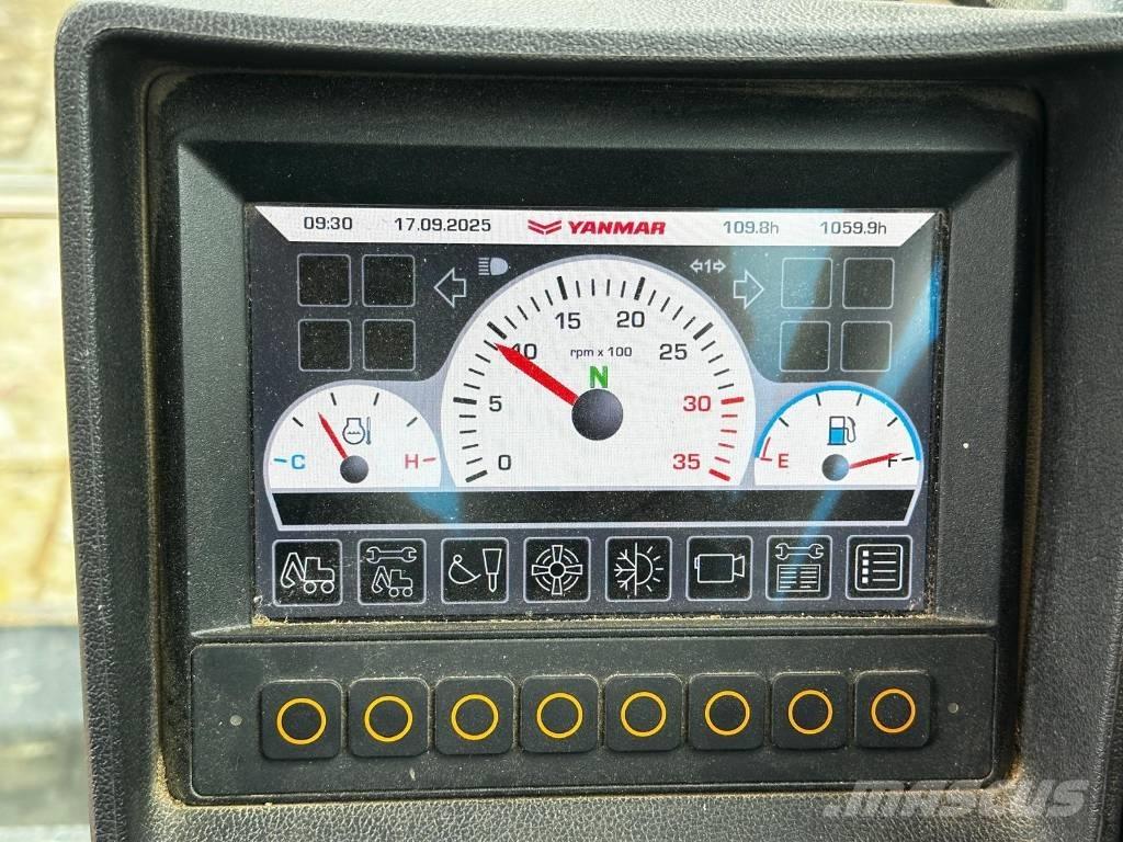 Yanmar B 110 W Εκσκαφείς με τροχούς - λάστιχα