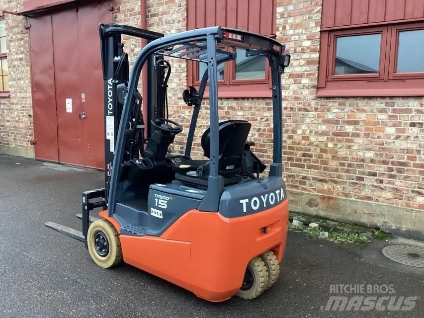 Toyota 8FBE15T Ηλεκτρικά περονοφόρα ανυψωτικά κλαρκ