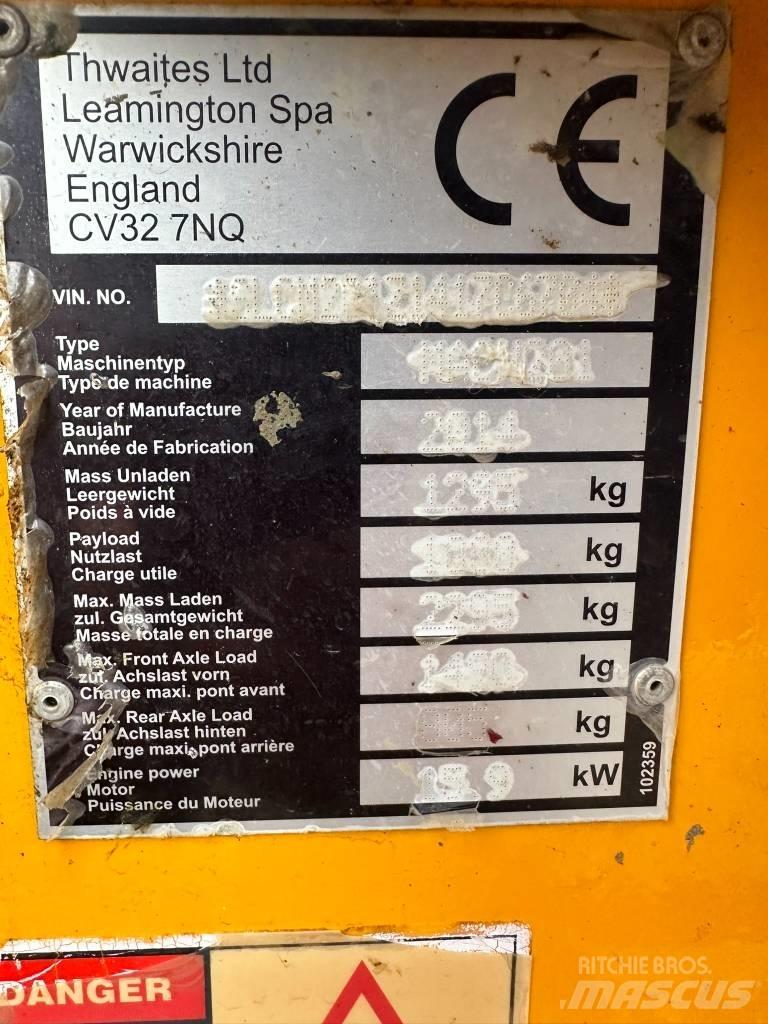 Thwaites 1 ton Dumpers εργοταξίου