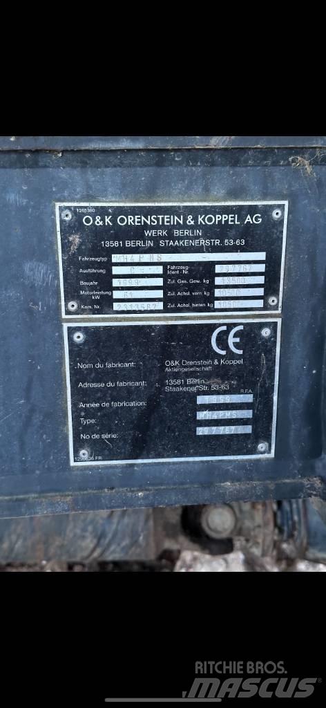 O&K MH 4 PMS Εκσκαφείς με τροχούς - λάστιχα