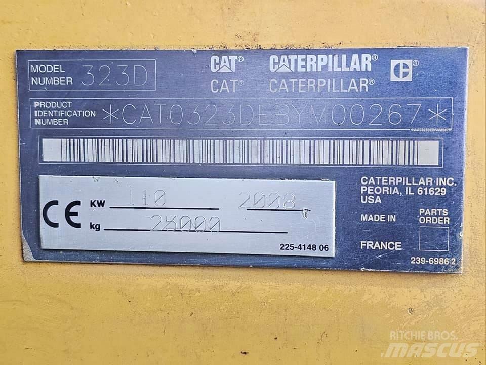 CAT 323 D L Εκσκαφείς με ερπύστριες