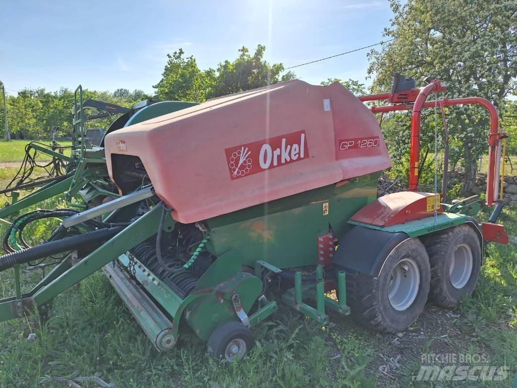 Orkel GP1260 Πρέσες κυλινδρικών δεμάτων