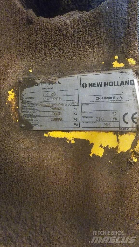 New Holland W 270 B Φορτωτές με λάστιχα (Τροχοφόροι)