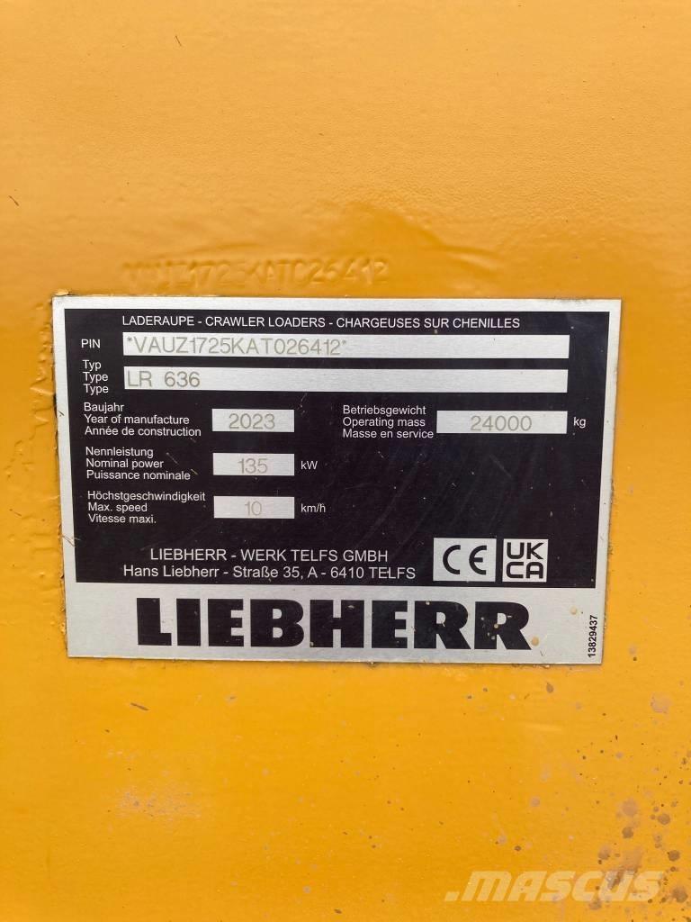 Liebherr LR 636 Φορτωτές με ερπύστριες