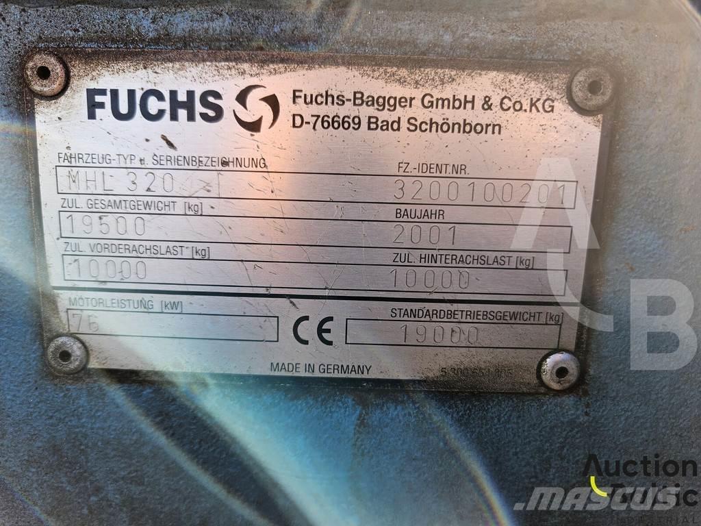 Fuchs MHL 320 Εκσκαφείς με τροχούς - λάστιχα
