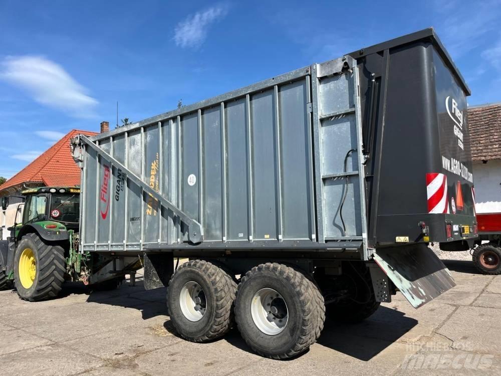 Fliegl ASW 271 Επίπεδες/πλευρικώς ανοιγόμενες ημιρυμούλκες