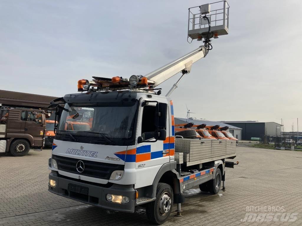 Multitel MT 182 DS Εναέριες πλατφόρμες τοποθετημένες σε φορτηγό
