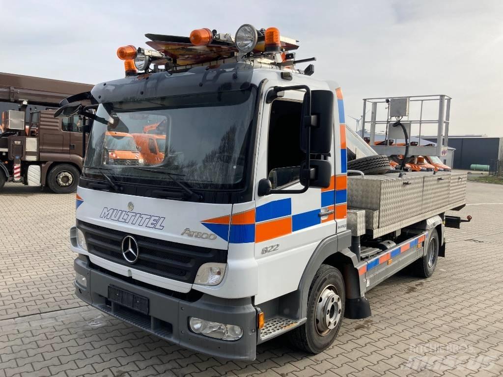 Multitel MT 182 DS Εναέριες πλατφόρμες τοποθετημένες σε φορτηγό