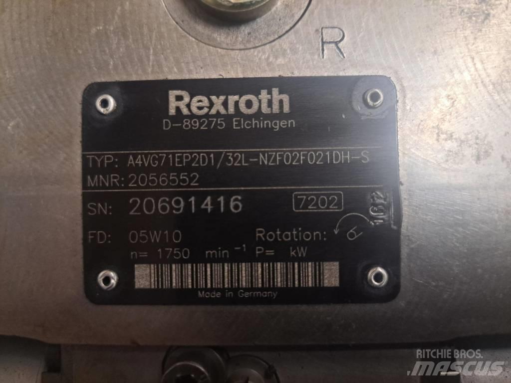 Rexroth A4VG71 EP2D1 Υδραυλικά