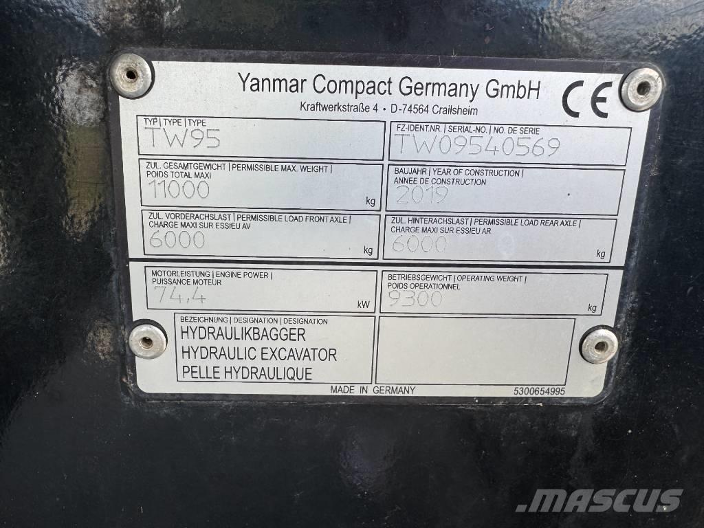 Yanmar / Schaeff TW95 Εκσκαφείς με τροχούς - λάστιχα
