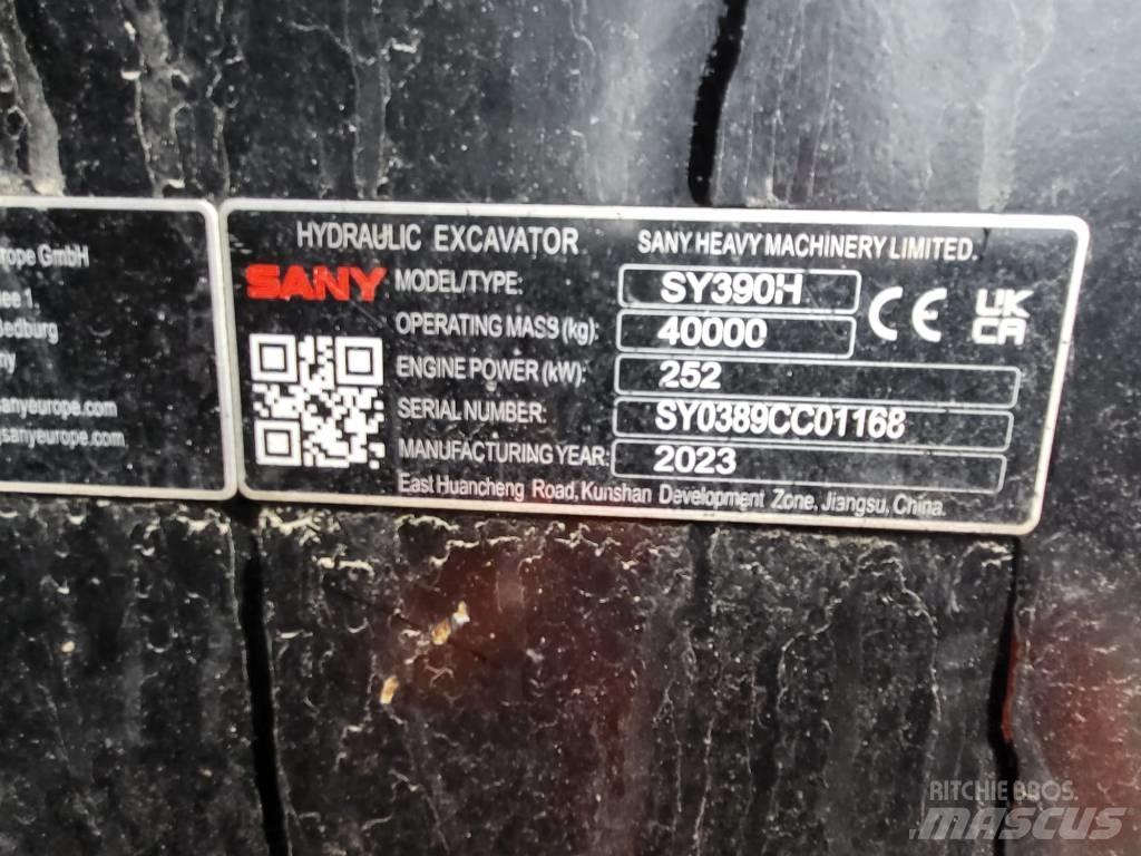 Sany SY390H Εκσκαφείς με ερπύστριες