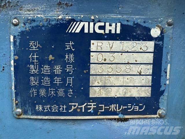 Aichi RV 123 Ανυψωτήρες ψαλιδωτής άρθρωσης