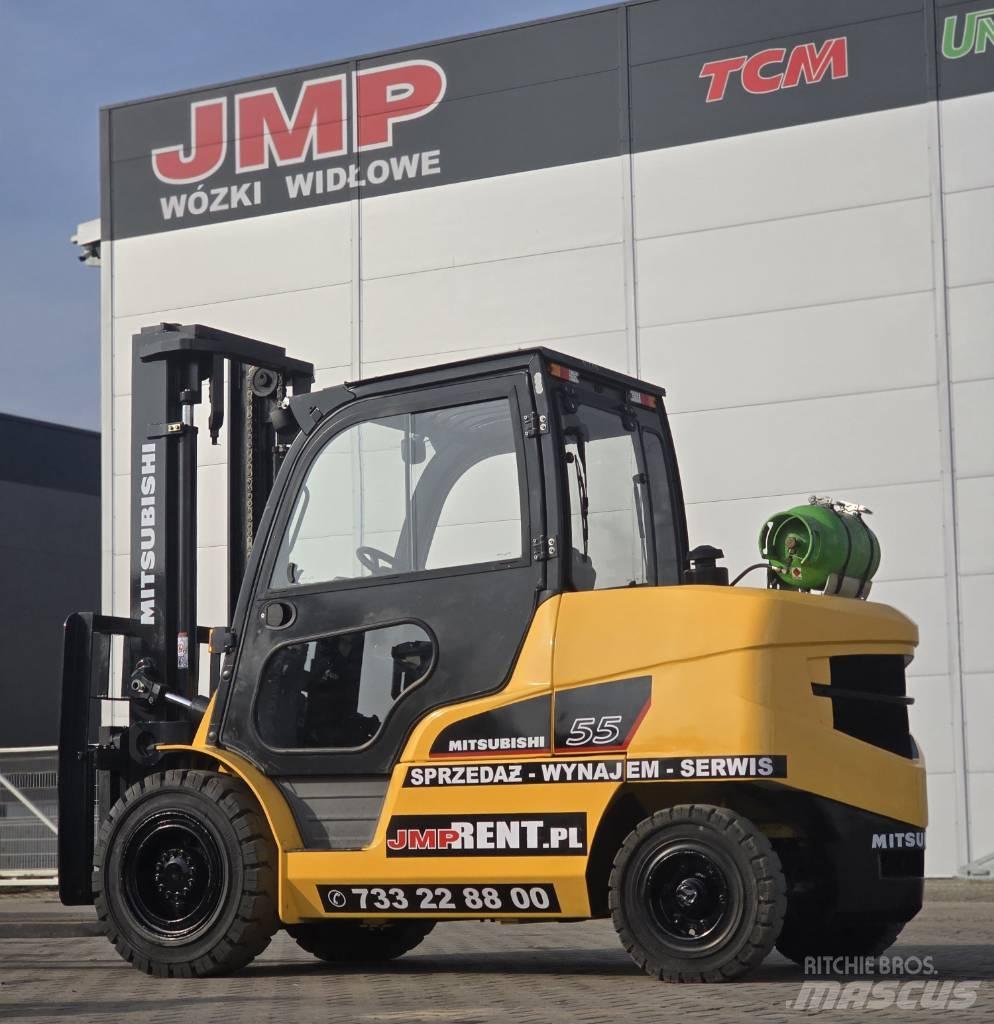 Mitsubishi FG 55 NT Περονοφόρα ανυψωτικά κλαρκ με φυσικό αέριο LPG