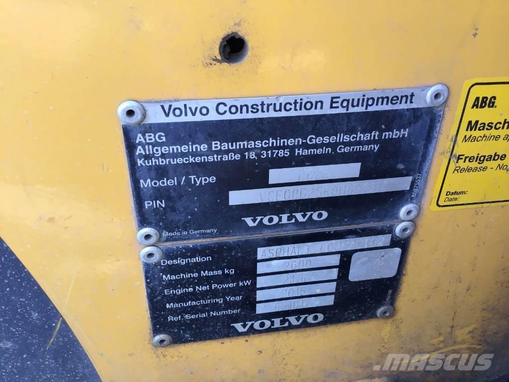 Volvo DD 25 Οδοστρωτήρες διπλού κυλίνδρου