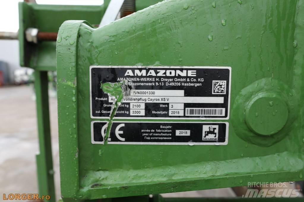 Amazone Cayros XS-V Αναστρεφόμενα άροτρα
