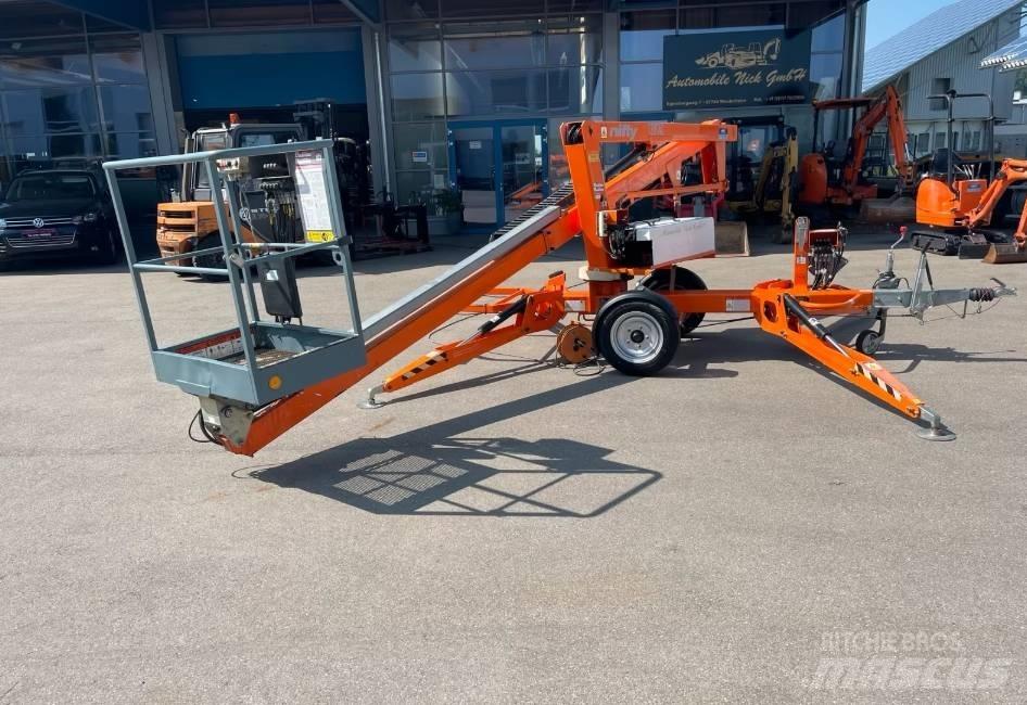 Niftylift 120 TAC Εναέριες πλατφόρμες τοποθετημένες σε ρυμούλκα