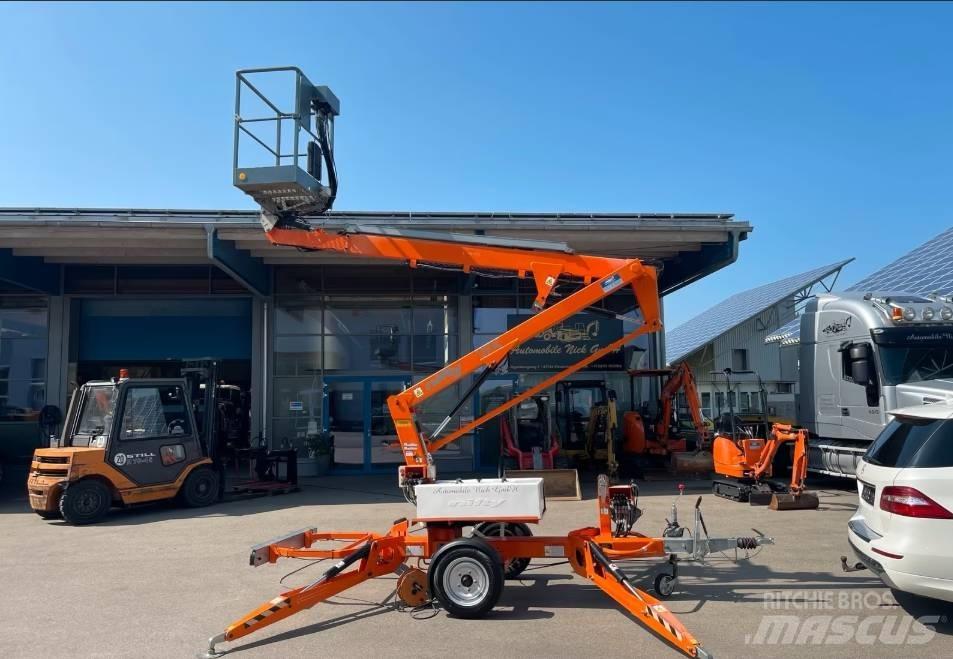 Niftylift 120 TAC Εναέριες πλατφόρμες τοποθετημένες σε ρυμούλκα