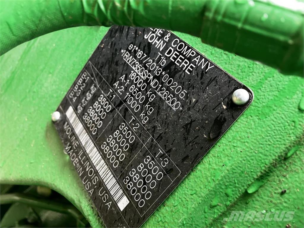 John Deere 7R 350 Τρακτέρ