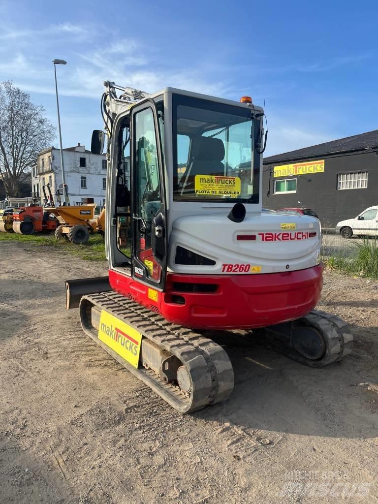 Takeuchi TB260 Εκσκαφάκι (διαβολάκι) < 7t