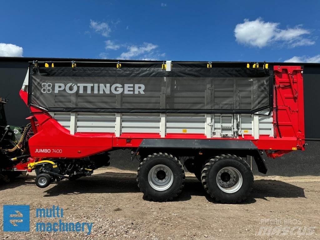 Pöttinger Jumbo 7400 Ρυμούλκα με διάταξη αυτοφόρτωσης