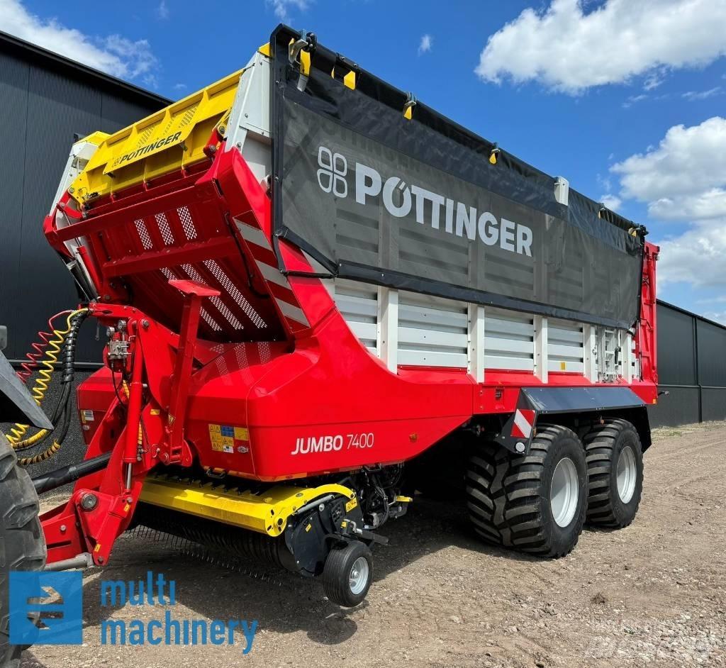 Pöttinger Jumbo 7400 Ρυμούλκα με διάταξη αυτοφόρτωσης