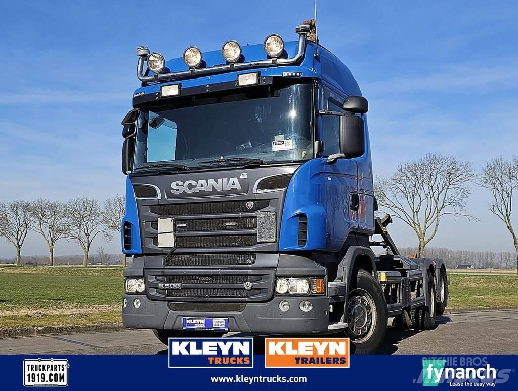 Scania R500 Φορτηγά ανατροπή με γάντζο