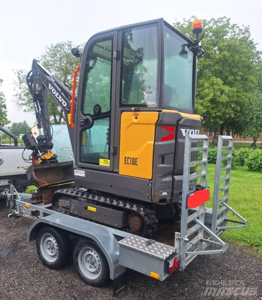Volvo EC 18 E Εκσκαφάκι (διαβολάκι) < 7t