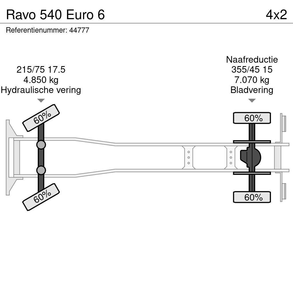 Ravo 540 Euro 6 Φορτηγά σκούπες