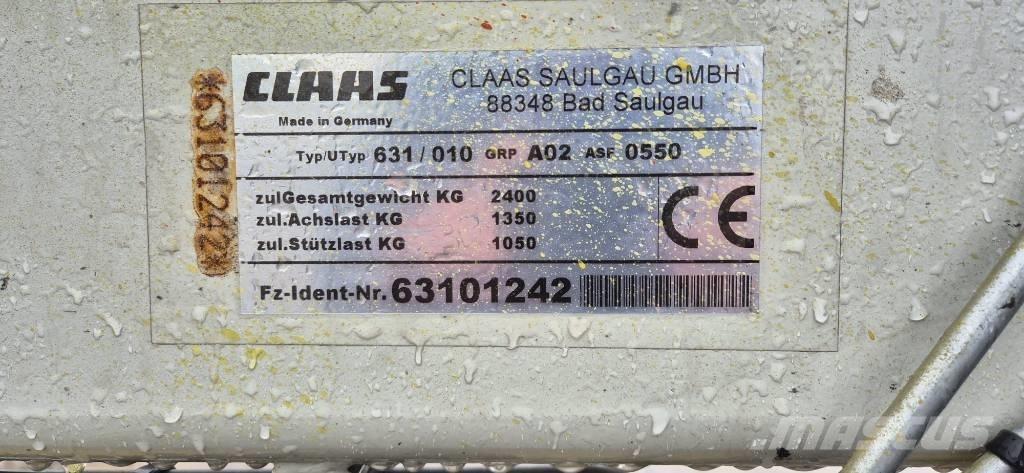 CLAAS Volto 1320 T Τσουγκράνες και χορτοξηραντικές μηχανές