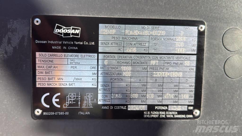 Bobcat D 25 NXP Πετρελαιοκίνητα Κλαρκ