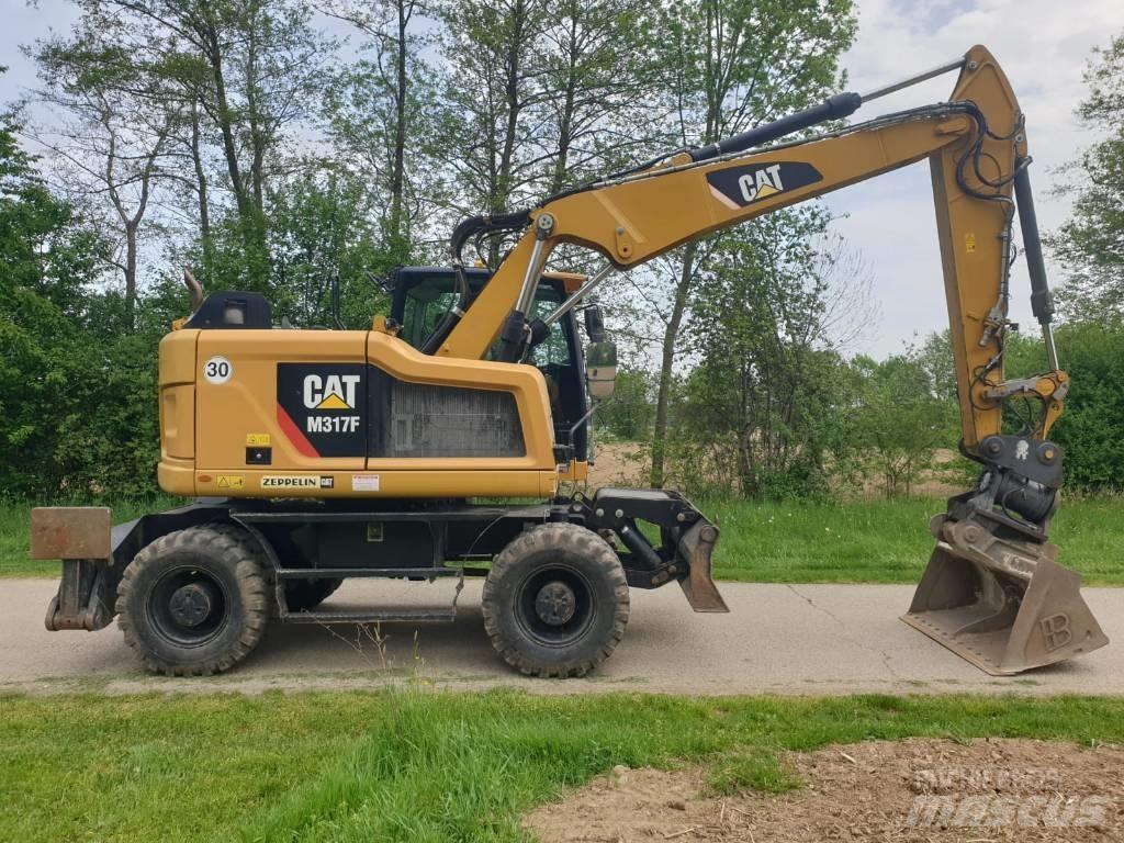 CAT M 317 F Εκσκαφείς με τροχούς - λάστιχα