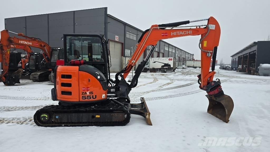 Hitachi ZX 55 U-5 Εκσκαφάκι (διαβολάκι) < 7t