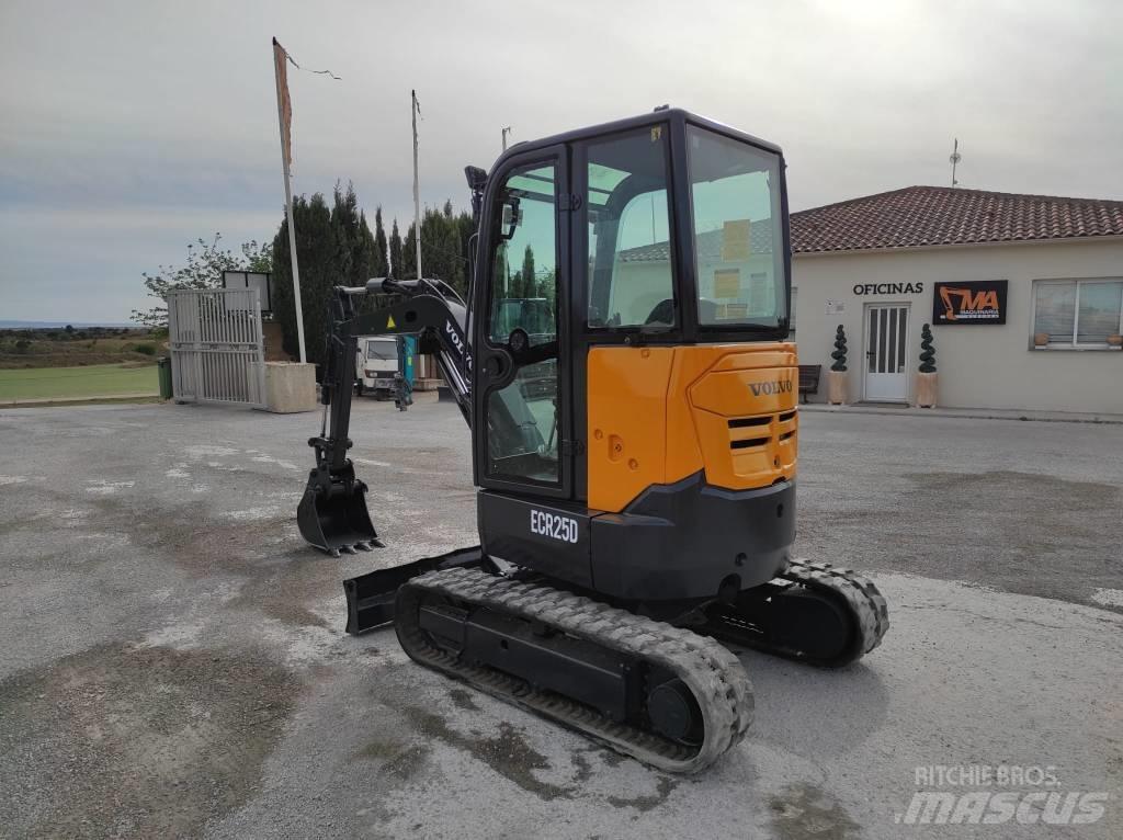 Volvo ECR 25 D Εκσκαφάκι (διαβολάκι) < 7t