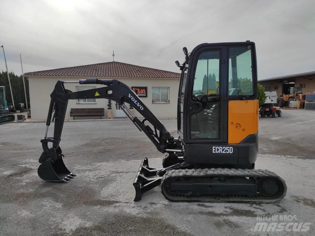 Volvo ECR 25 D Εκσκαφάκι (διαβολάκι) < 7t