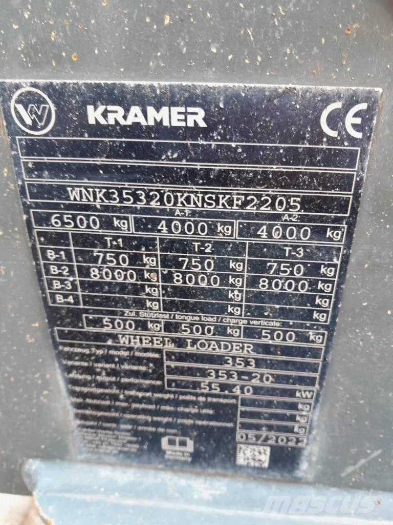 Kramer 5075 Φορτωτές με λάστιχα (Τροχοφόροι)