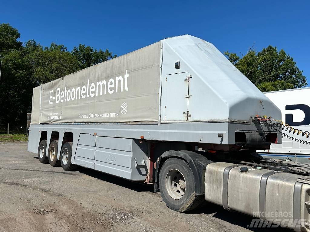 Orthaus OGT 24/B Επίπεδες/πλευρικώς ανοιγόμενες ημιρυμούλκες