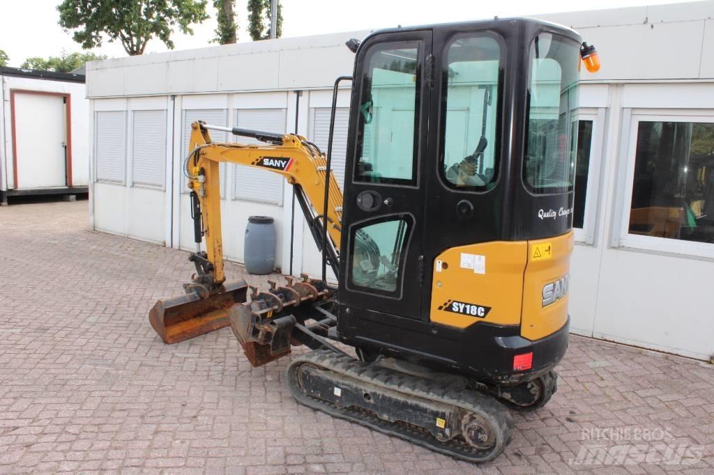 Sany SY 18 C Εκσκαφάκι (διαβολάκι) < 7t