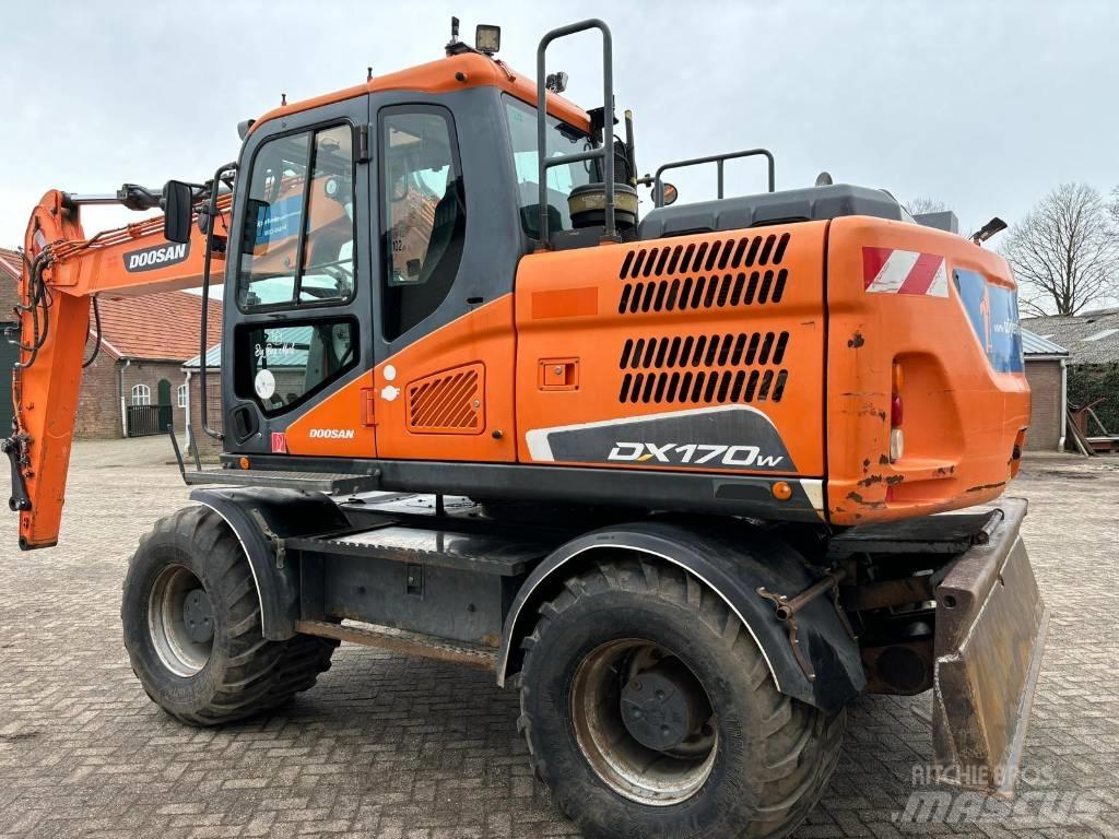 Doosan DX 170 W-5 Εκσκαφείς με τροχούς - λάστιχα