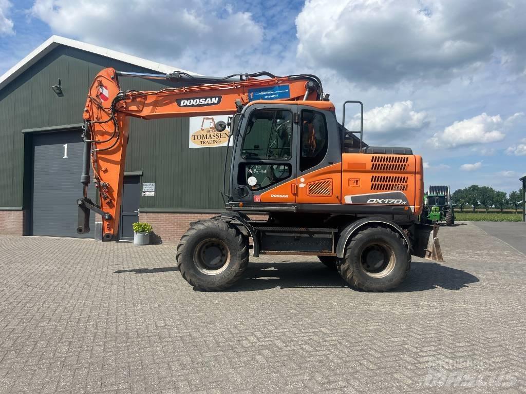 Doosan DX 170 W-5 Εκσκαφείς με τροχούς - λάστιχα