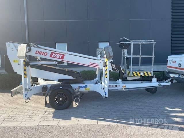 Dino 120 T Skylift Εναέριες πλατφόρμες τοποθετημένες σε ρυμούλκα