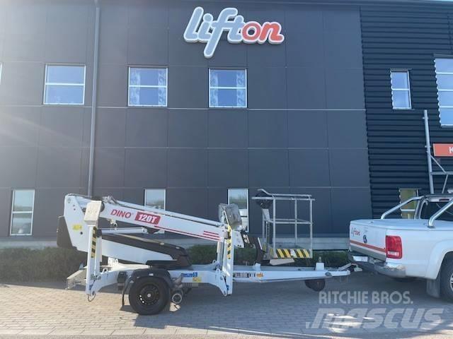 Dino 120 T Skylift Εναέριες πλατφόρμες τοποθετημένες σε ρυμούλκα