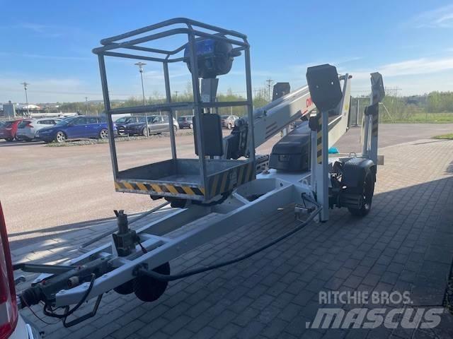 Dino 120 T Skylift Εναέριες πλατφόρμες τοποθετημένες σε ρυμούλκα
