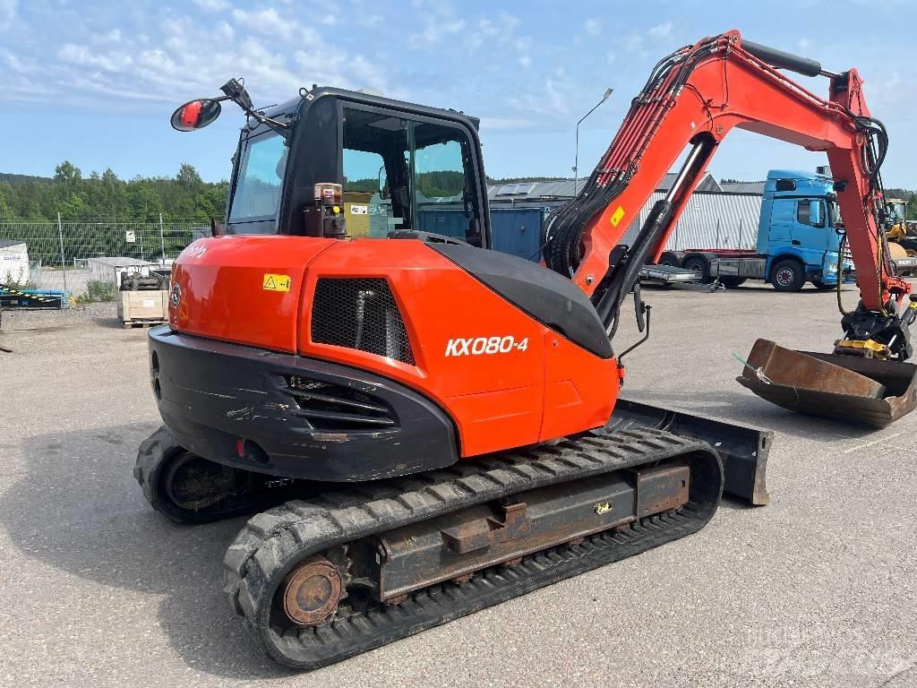 Kubota KX 080-4 Μίνι εκσκαφείς 7t - 12t