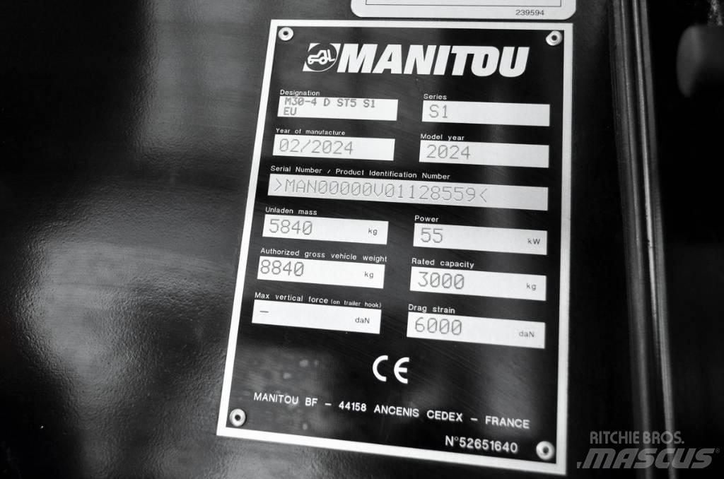 Manitou M 30-4 Πετρελαιοκίνητα Κλαρκ