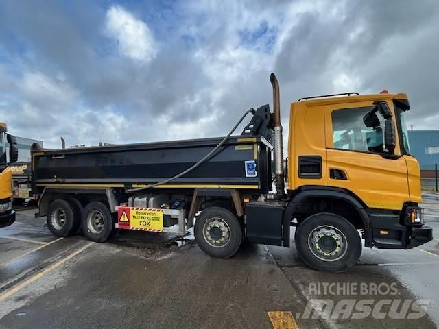 Scania P410 XT Φορτηγά Ανατροπή