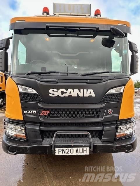 Scania P410 XT Φορτηγά Ανατροπή