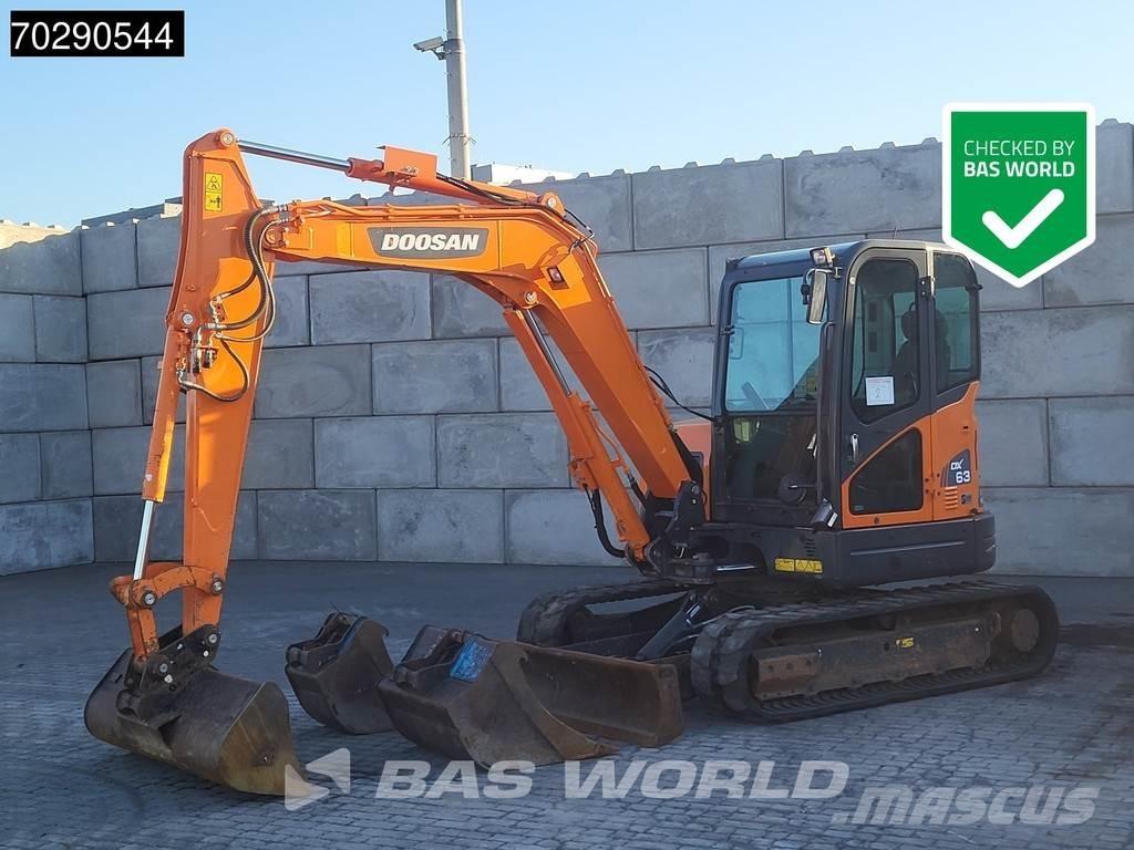 Doosan DX63-3 Εκσκαφάκι (διαβολάκι) < 7t
