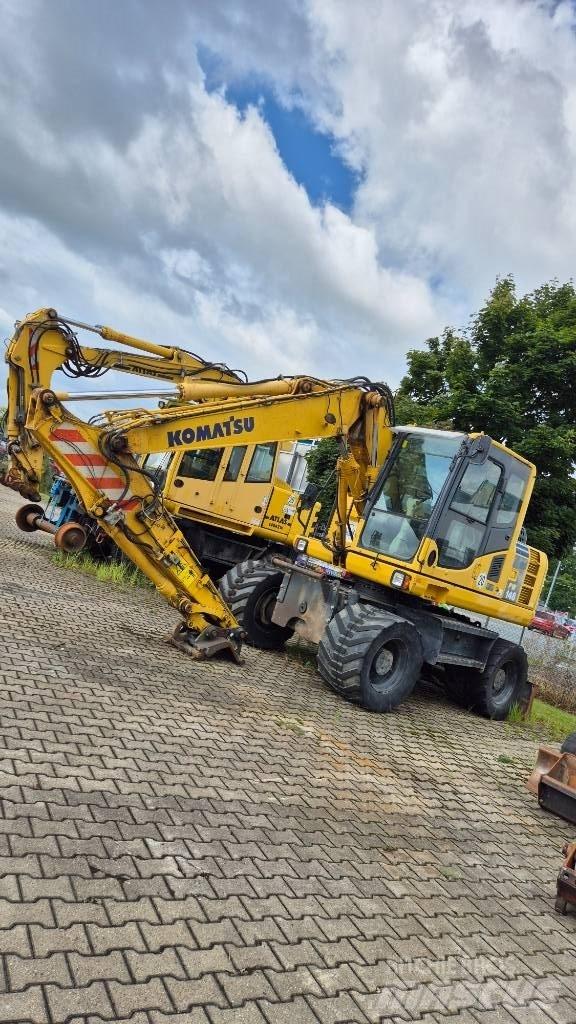 Komatsu PW148-8 Εκσκαφείς με τροχούς - λάστιχα